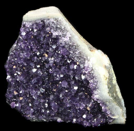 Dark Purple Amethyst Cut Base Cluster - Uruguay #36499